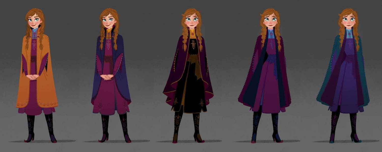 特集 ディズニー映画 アナと雪の女王2 エルサ アナ姉妹のコスチュームを前作と比較 制作の裏側も ファッションプレス