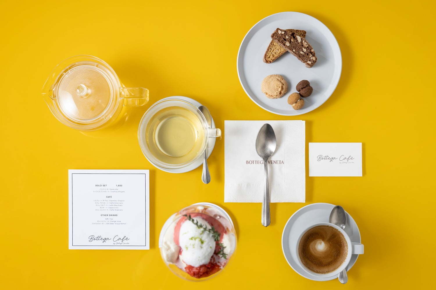 日本文化｜ボッテガ・ヴェネタ世界初のカフェが阪急メンズ大阪に - コーヒーやワイン、イタリアンドルチェも