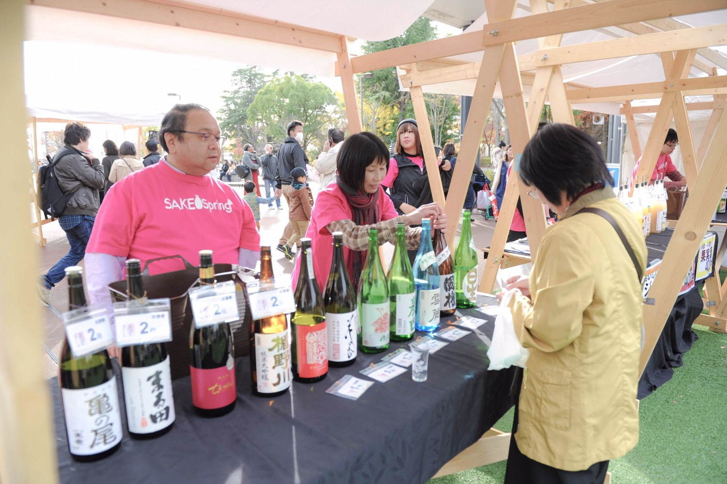 京都最大級の日本酒イベント「SAKE Spring」嵐山で、全国18蔵約30銘柄を飲み比べ｜写真20