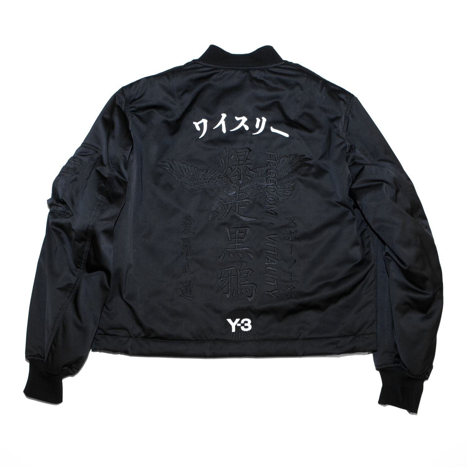 Yohji Yamamoto Tシャツ 暴走黒鵜 Y-3