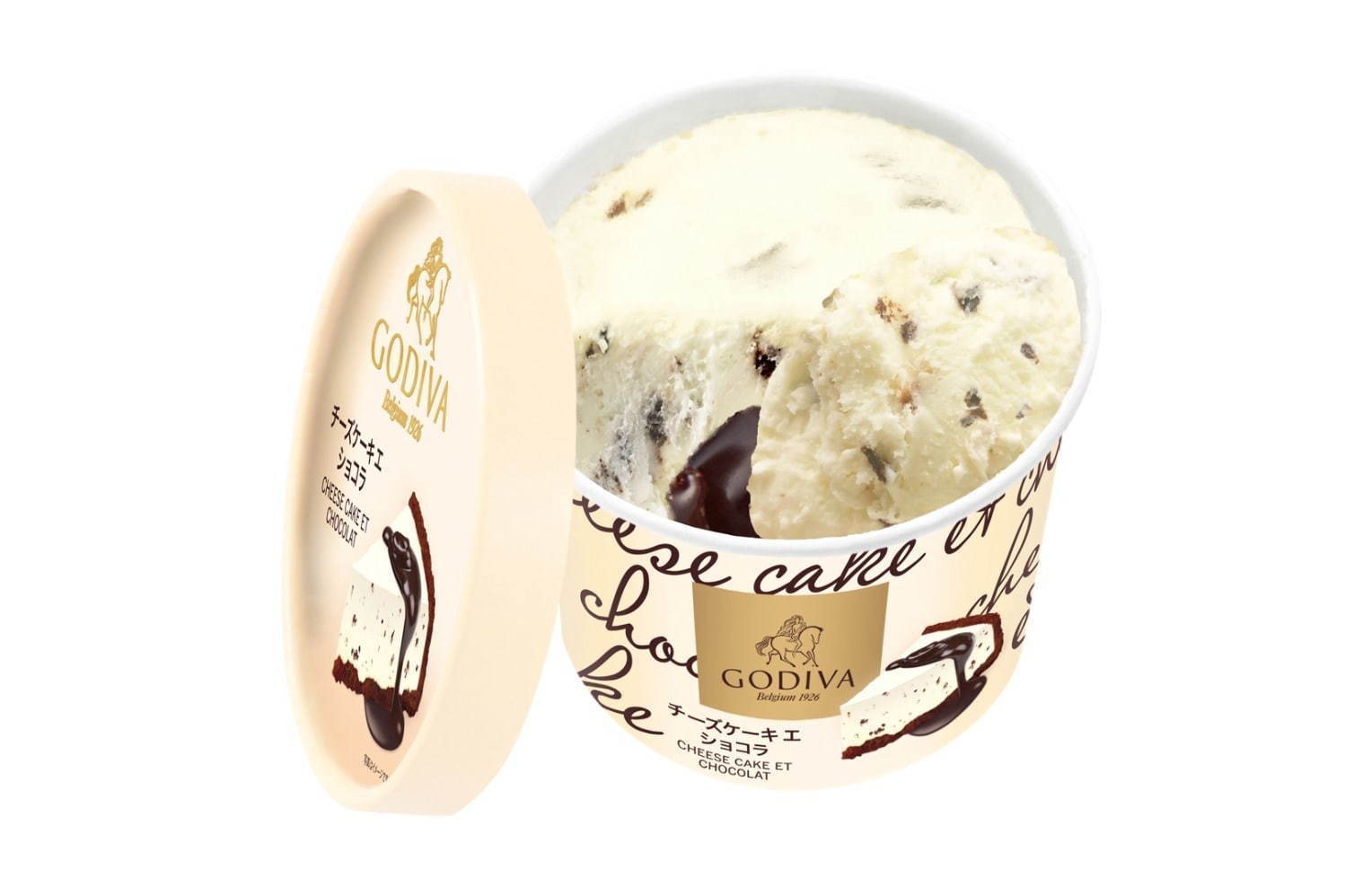 ゴディバ「チーズケーキ エ ショコラ」