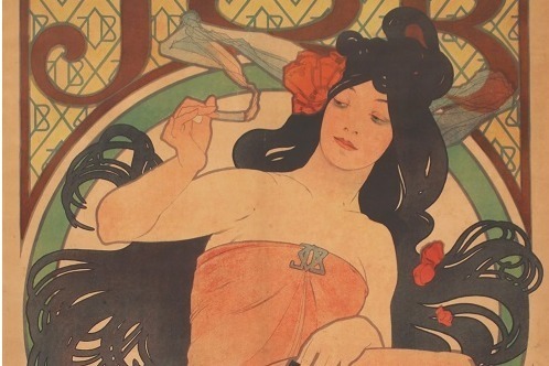 静岡市美術館「ミュシャと日本、日本とオルリク めぐるジャポニスム」