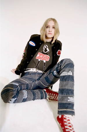 X-girl × HYSTERIC GLAMOUR コラボパーカー