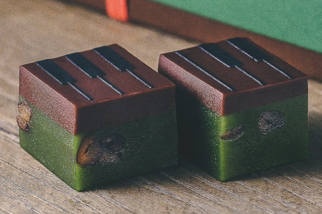 日本茶｜大分・湯布院発の“ジャズ羊羹”に新作「抹茶ショコラ」鍵盤柄のピアノスイーツ