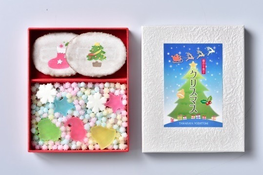 「クリスマス和菓子」が新宿高島屋に集結、“ツリー”生菓子やベル＆星モチーフの琥珀糖｜写真2