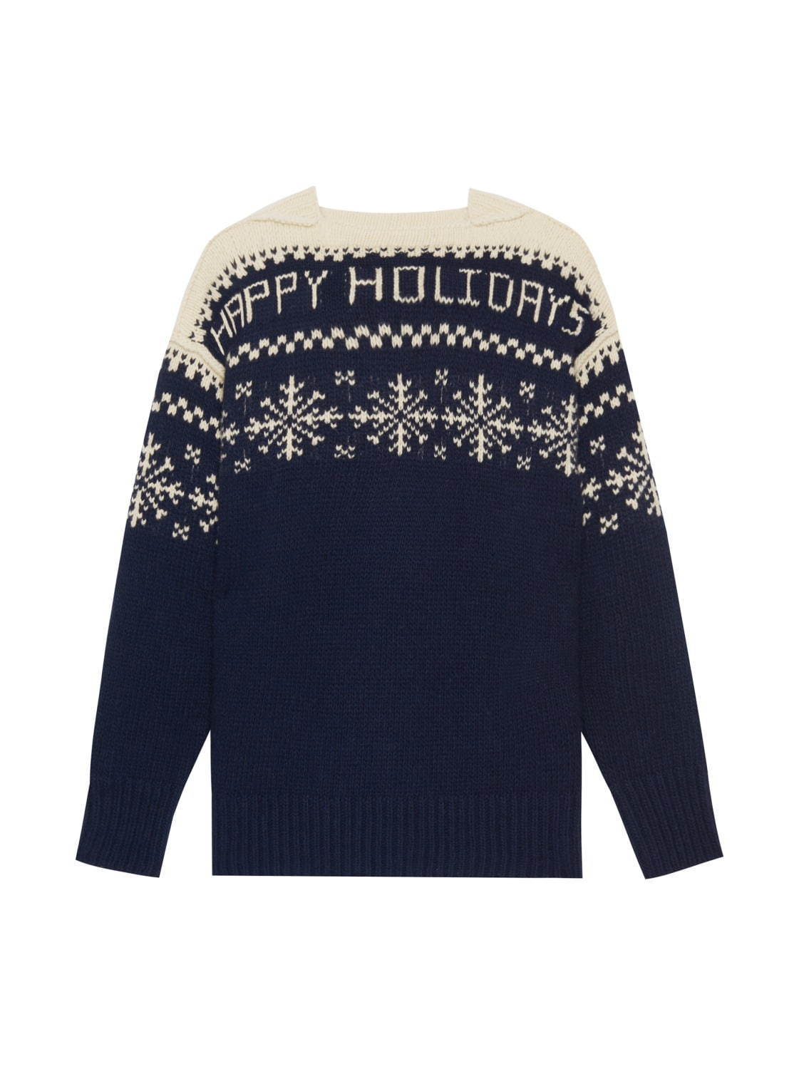 エトロ 雪の結晶 を配したセーターやマフラーなどがユニセックスで クリスマス着想のデザイン ファッションプレス