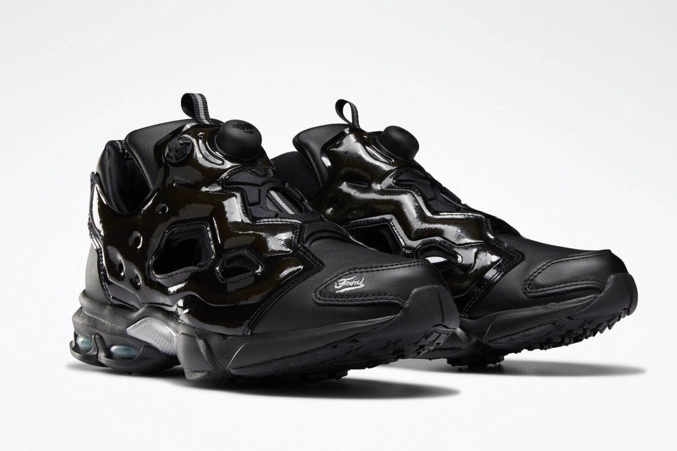 インスタポンプフューリー ｜リーボック クラシックのスニーカー「フューリー ディーエムエックス」01年発売“ブラック”を復刻
