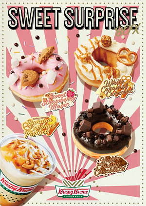 クリスピー・クリーム・ドーナツ“お菓子”をのせた限定ドーナツ、マシュマロやポップコーントッピング｜写真9