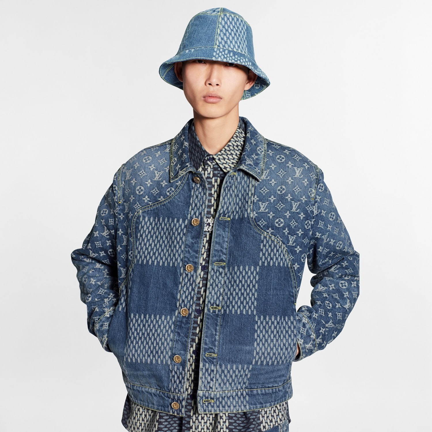 LOUIS VUITTON NIGO LVMADE デニムジャケット