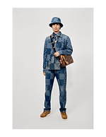 Zero  LOUIS VUITTON ネイビーシルクネクタイ 写真10/43｜ルイ・ヴィトン、ヴァージル・アブロー×NIGOのコラボ