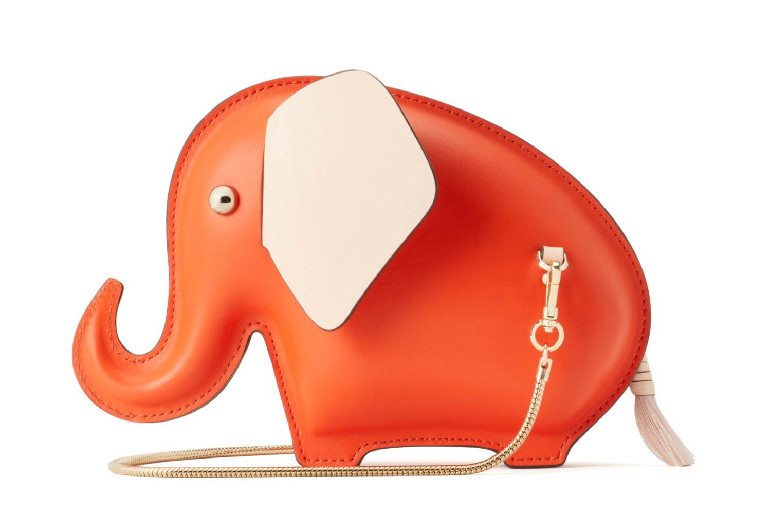 tiny elephant crossbody in tamarillo 48,000円