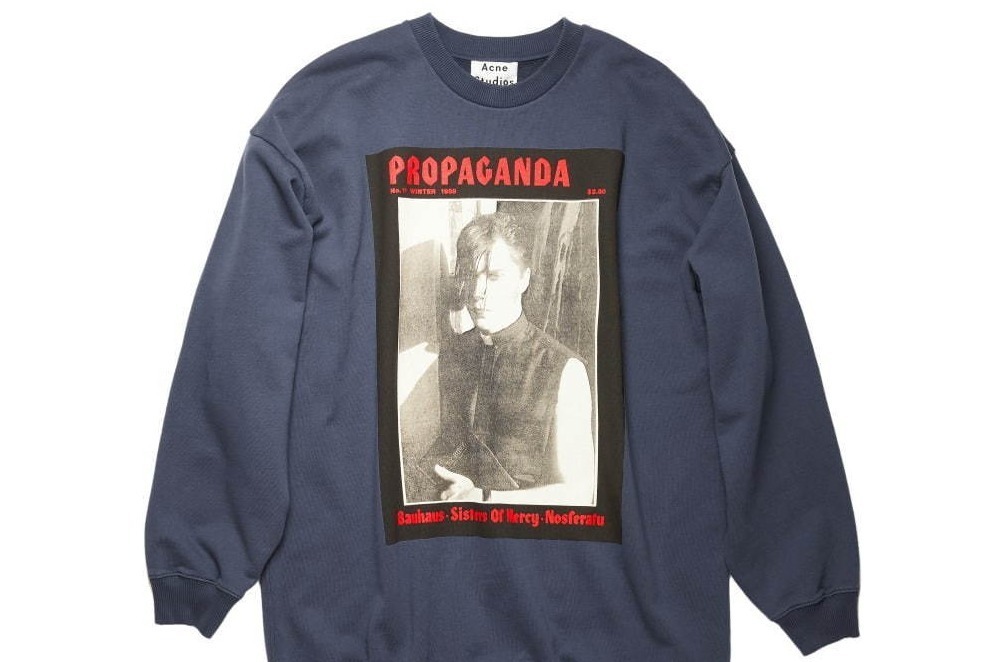 AcneStudios PROPAGANDA オーバーサイズスウェット Acne Studios - AcneStudios PROPAGANDA オーバーサイズ
