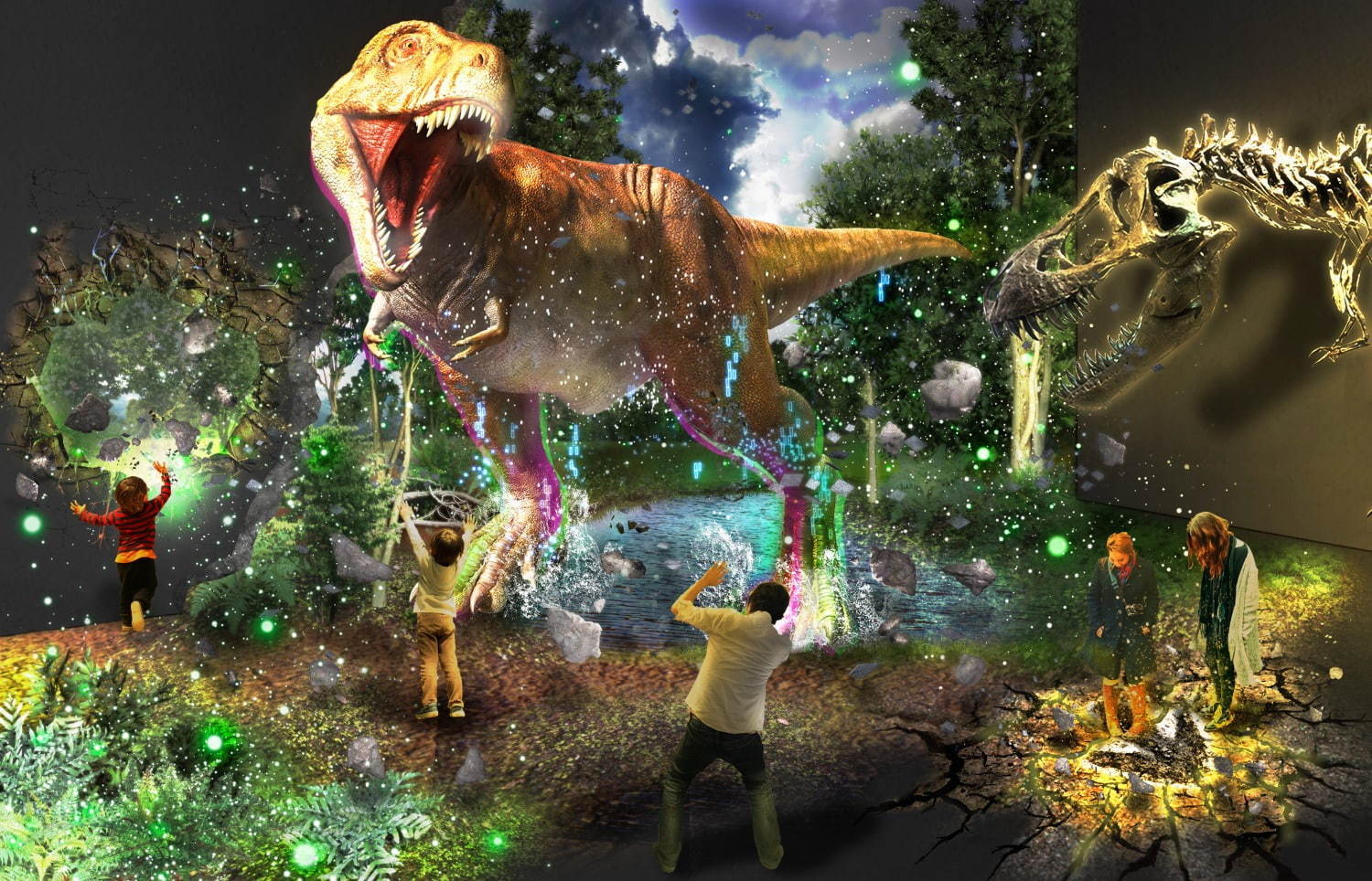 「ティラノサウルス展」大阪南港ATCホールで、日本初公開の標本など5体の全身復元骨格が集結｜写真1