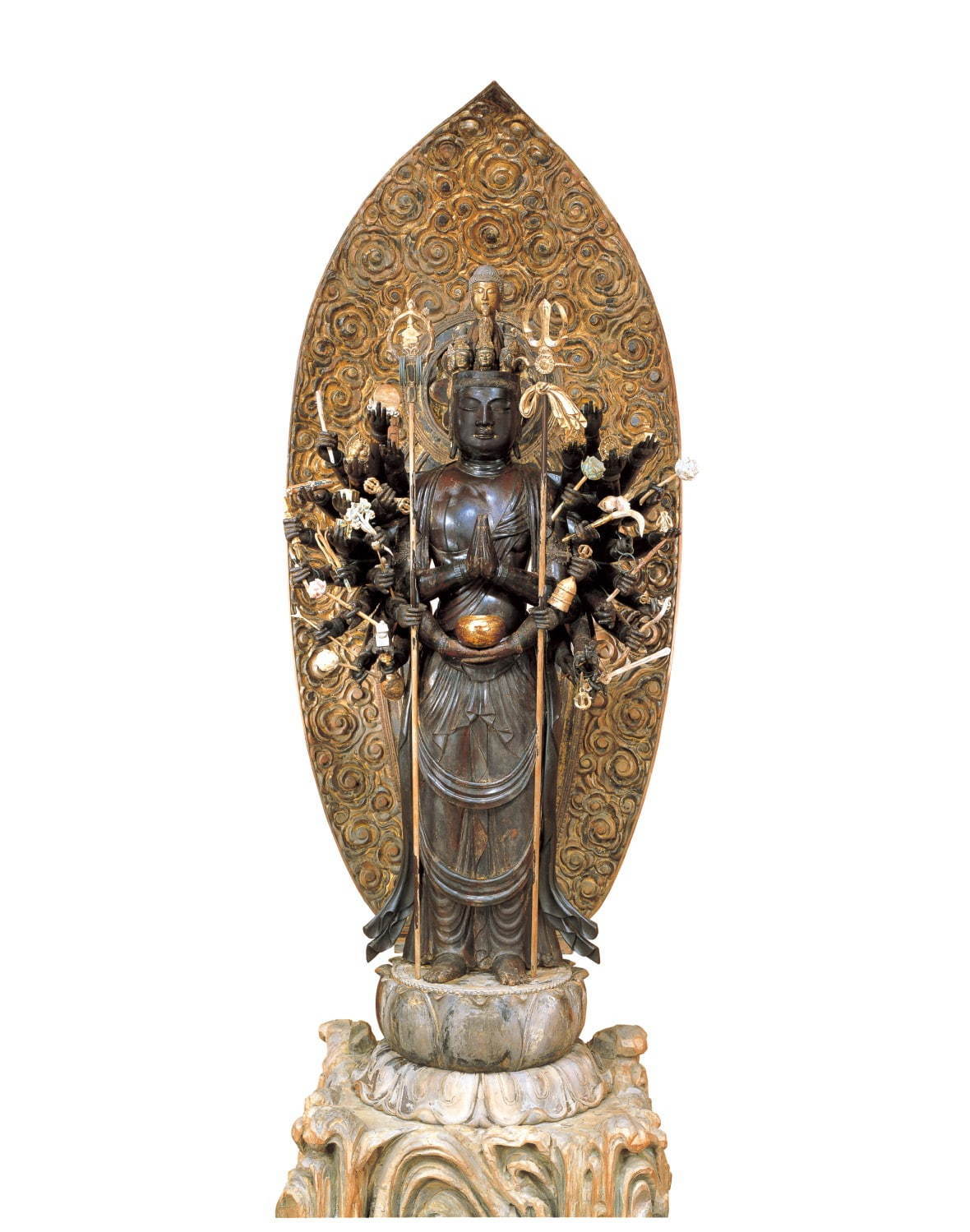 重要文化財「千手観音立像」 平安時代(10 世紀) 京都・醍醐寺(通期展示)