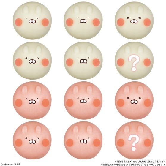 “うさまる”の和菓子「食べマスモッチ うさまる」全国で、全6種類の表情&36通りの組み合わせ｜写真4