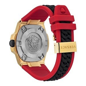 ヴェルサーチェ ウォッチ新作メンズ腕時計「チェーンリアクション」スニーカーから着想 - ファッションプレス