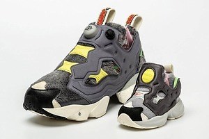 リーボック×トムとジェリー、毛皮を模したフリース素材のスニーカー“インスタポンプフューリー”など
