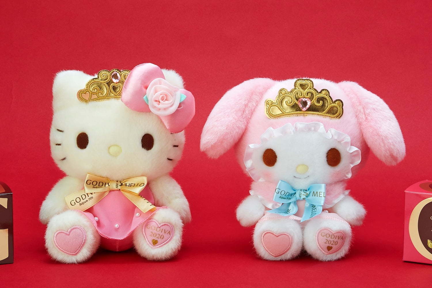 ゴディバがハローキティ＆マイメロディとコラボ、“プリンセス風