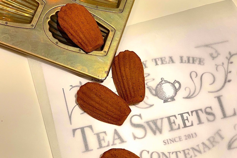 マドレーヌ｜コンテナートの紅茶スイーツ専門店「ティースイーツラボ」が東京・代々木に、ロンネフェルト社の茶葉を使用