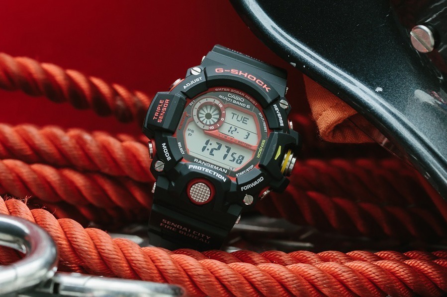 G-SHOCK 緊急消防援助隊　コラボレーションモデル