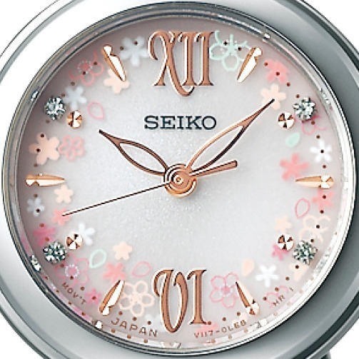 セイコーウオッチの“桜”腕時計 - 満開の桜＆春の青空を表現、ダイヤモンドやクリスタルを装飾｜写真13