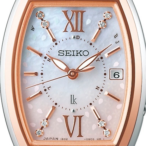セイコーウオッチの“桜”腕時計 - 満開の桜＆春の青空を表現、ダイヤモンドやクリスタルを装飾｜写真7