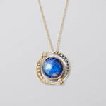 ✴︎STAR JEWELRY 地球モチーフの星ダイヤモンドネックレス✴︎ THE EARTH NECKLACE(L)(1ZN1066)K18 ネックレス｜スター