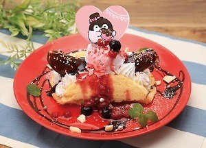 アクリルキーホルダー① コウペンちゃんカフェ シロクマさん