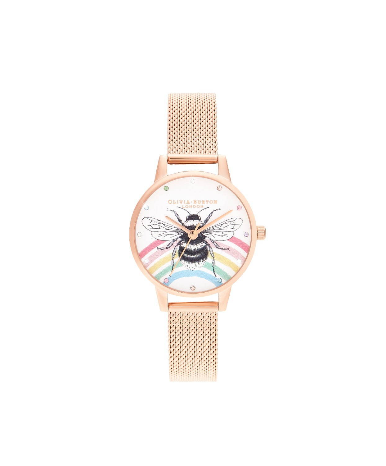 オリビア・バートン“60年代”着想の新作腕時計、レトロなレインボーグリッターや花柄の文字盤｜写真50