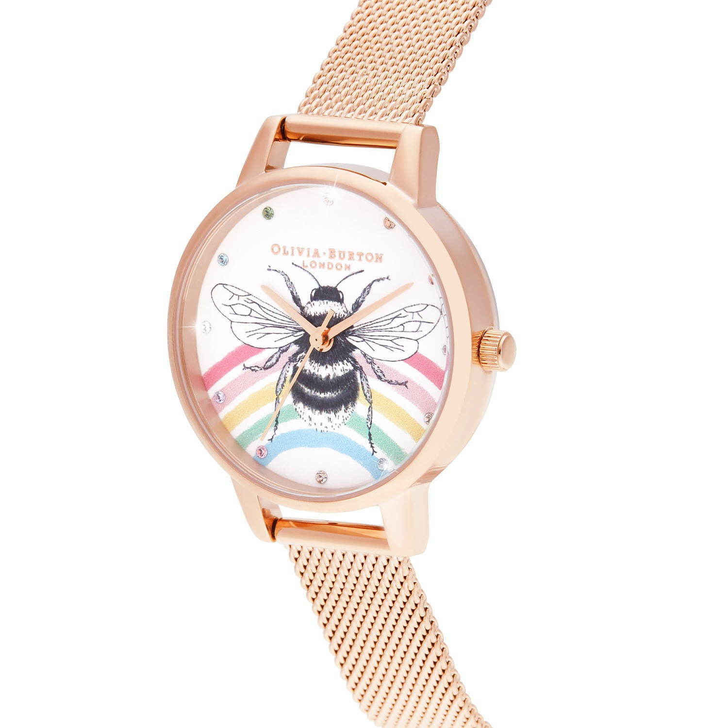 オリビア・バートン“60年代”着想の新作腕時計、レトロなレインボーグリッターや花柄の文字盤｜写真51