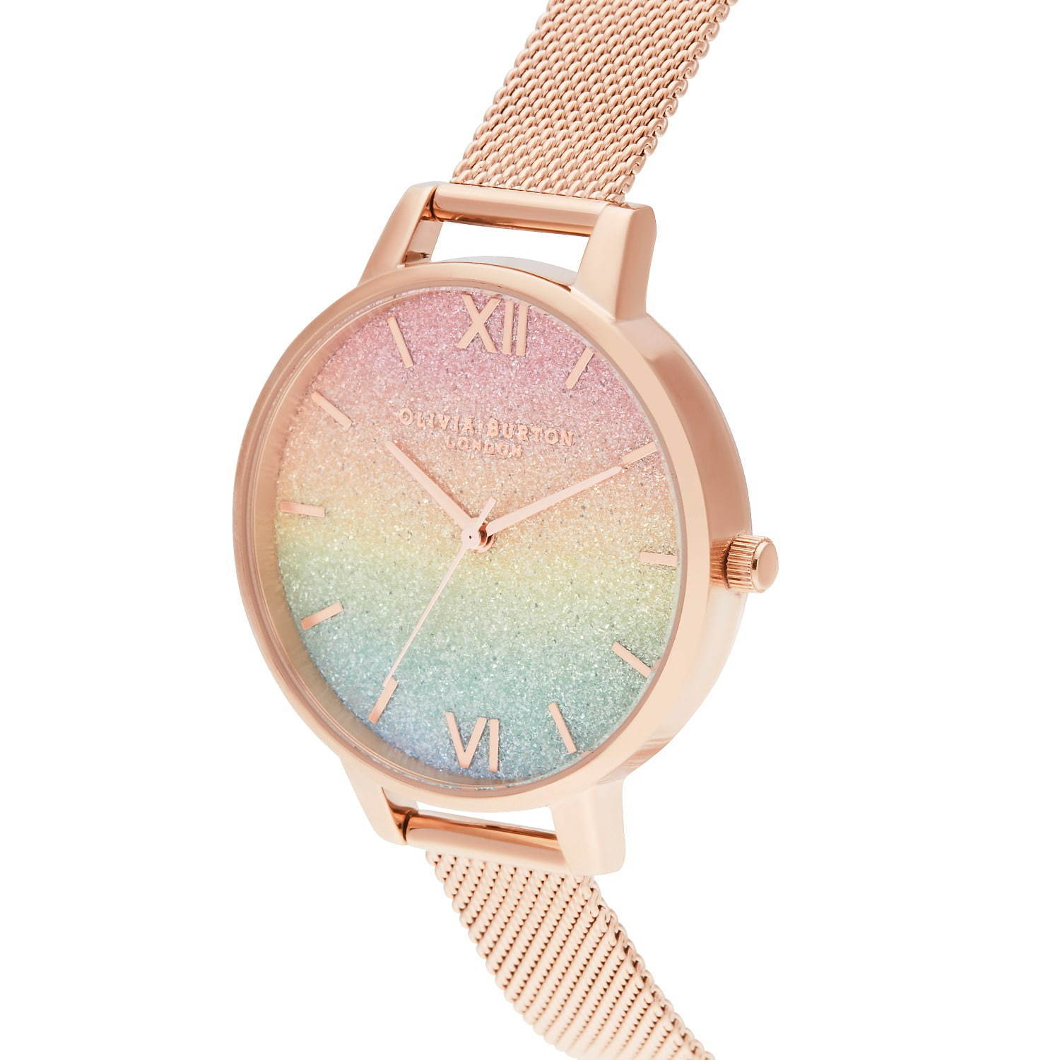 オリビア・バートン“60年代”着想の新作腕時計、レトロなレインボーグリッターや花柄の文字盤｜写真9