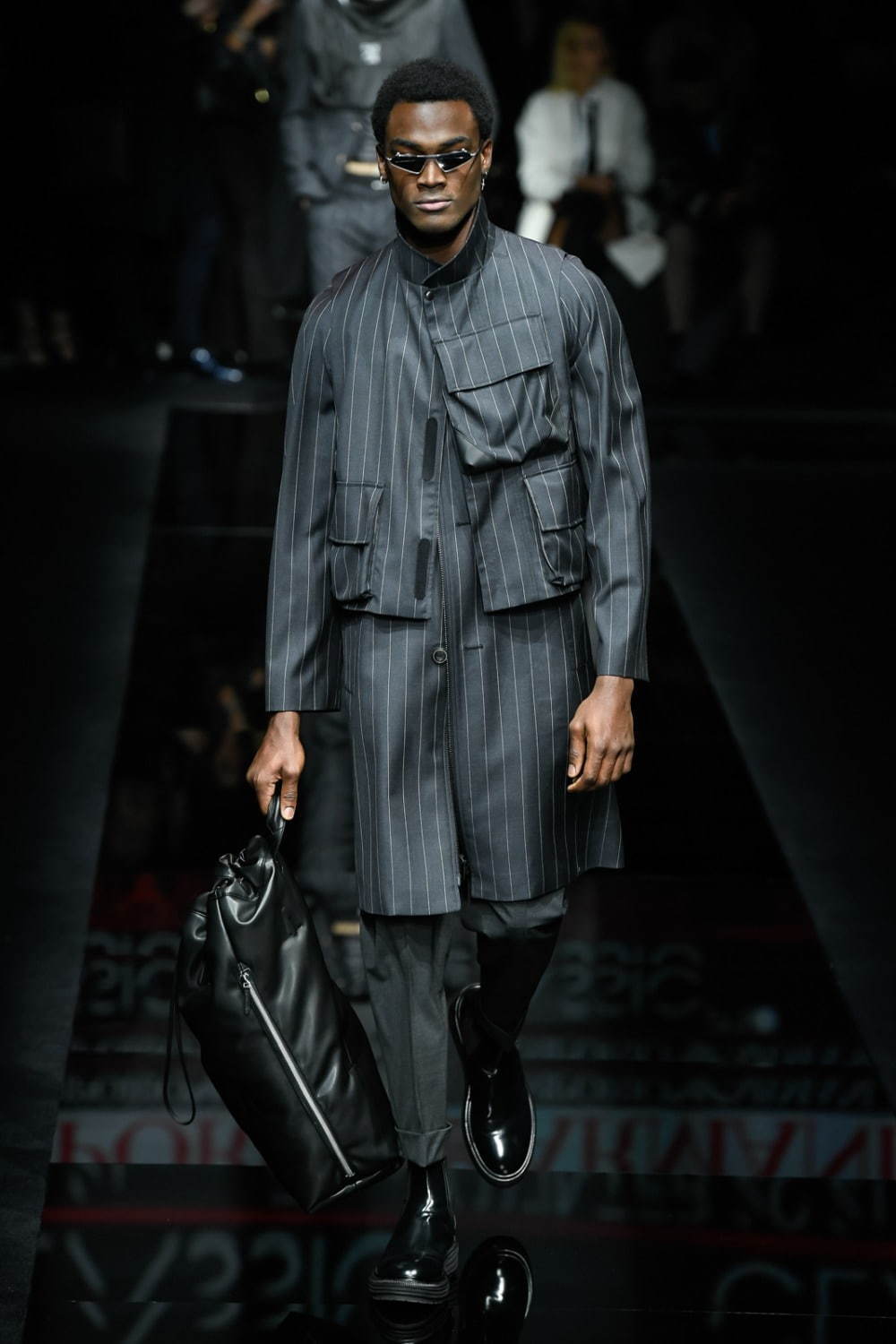 エンポリオ アルマーニ(EMPORIO ARMANI) 2020-21年秋冬メンズコレクション シルエット - 写真41