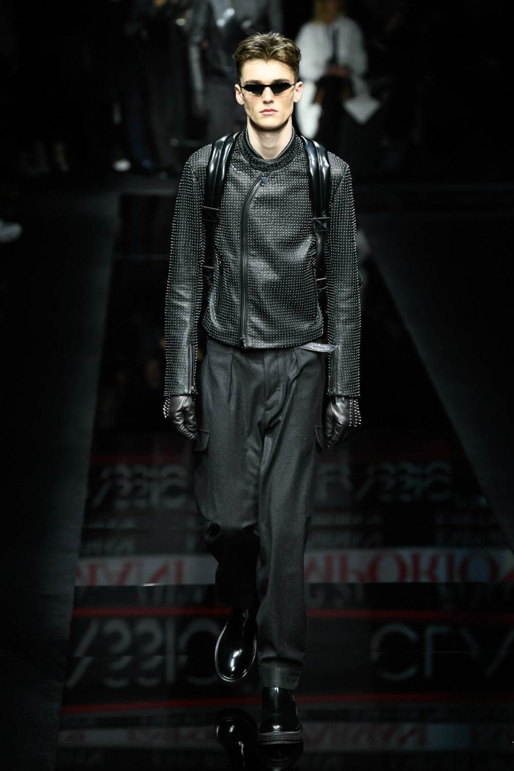 エンポリオ アルマーニ(EMPORIO ARMANI) 2020-21年秋冬メンズコレクション シルエット - 写真63