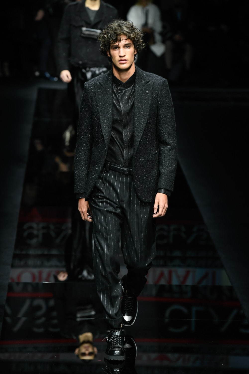 エンポリオ アルマーニ(EMPORIO ARMANI) 2020-21年秋冬メンズコレクション シルエット - 写真78