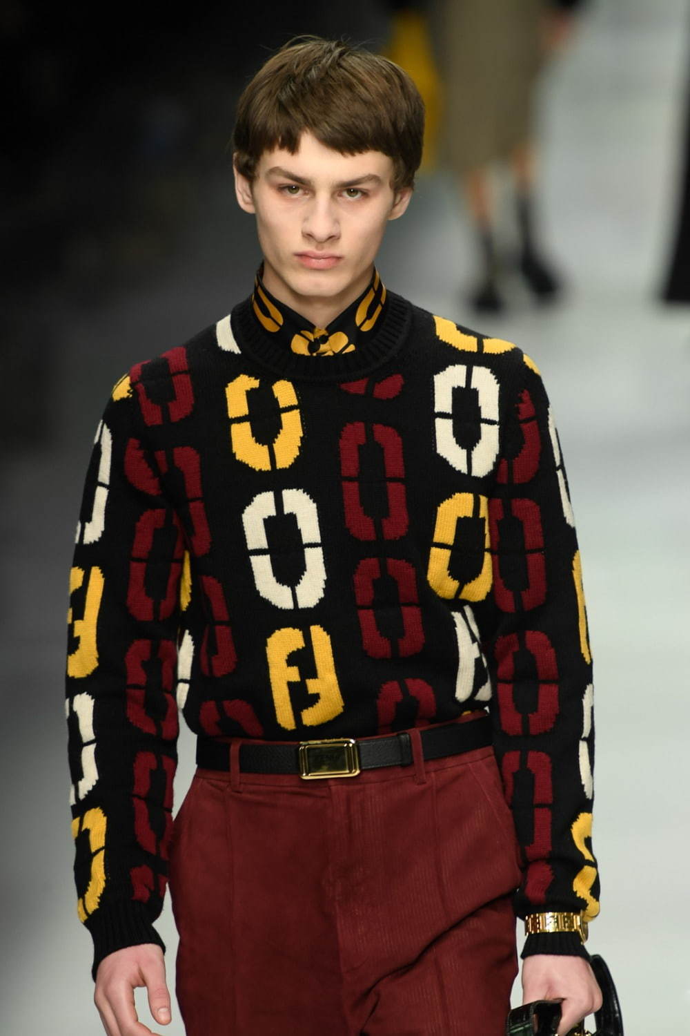 フェンディ(FENDI) 2020-21年秋冬メンズコレクション ディテール - 写真22