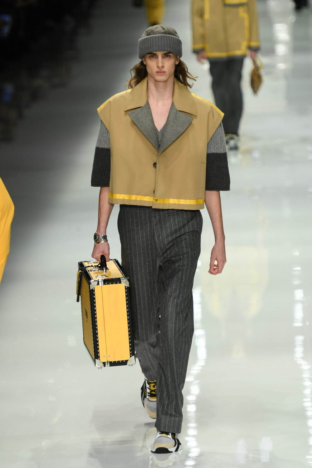 フェンディ(FENDI) 2020-21年秋冬メンズコレクション シルエット - 写真43