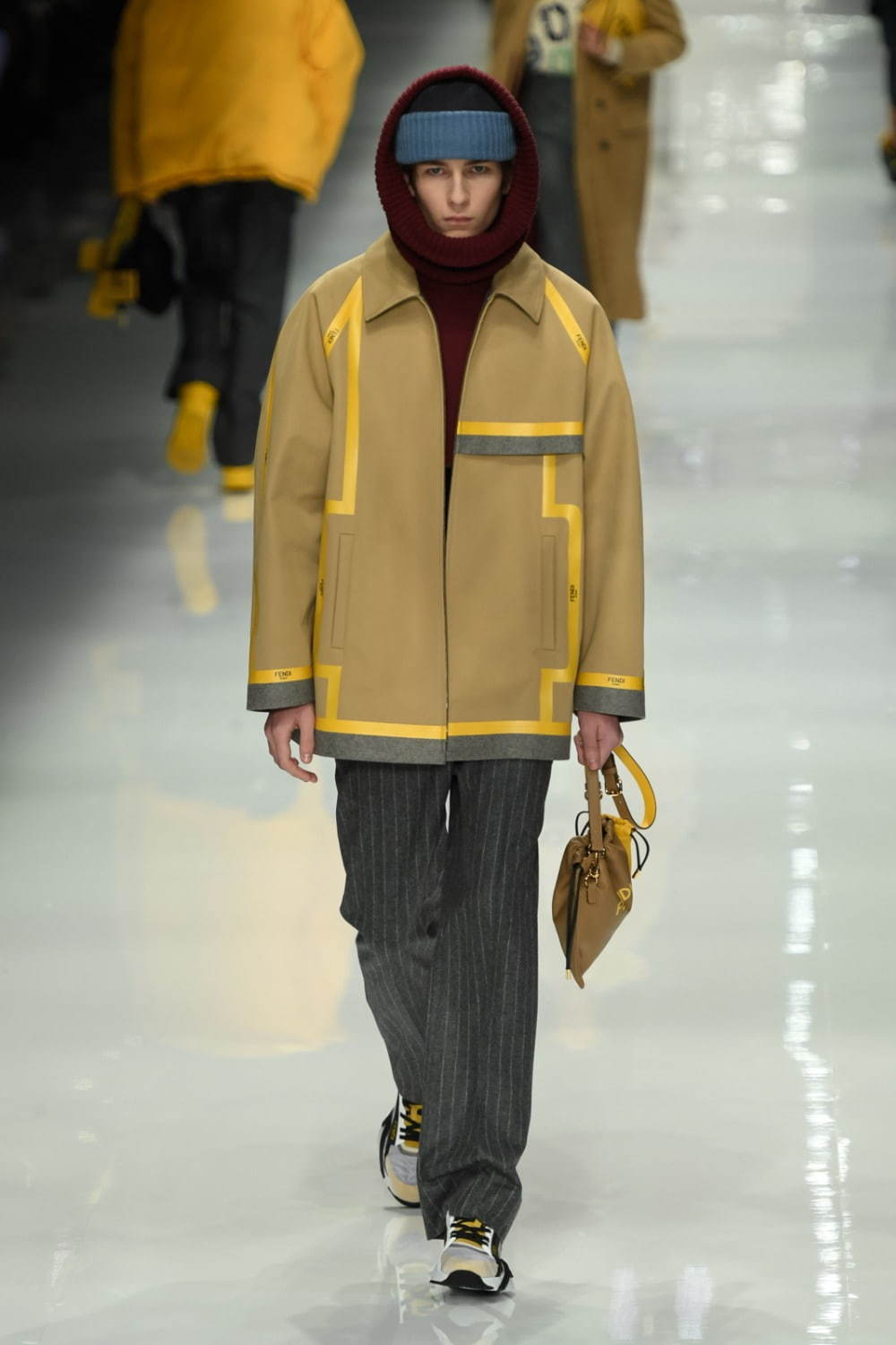 フェンディ(FENDI) 2020-21年秋冬メンズコレクション シルエット - 写真44