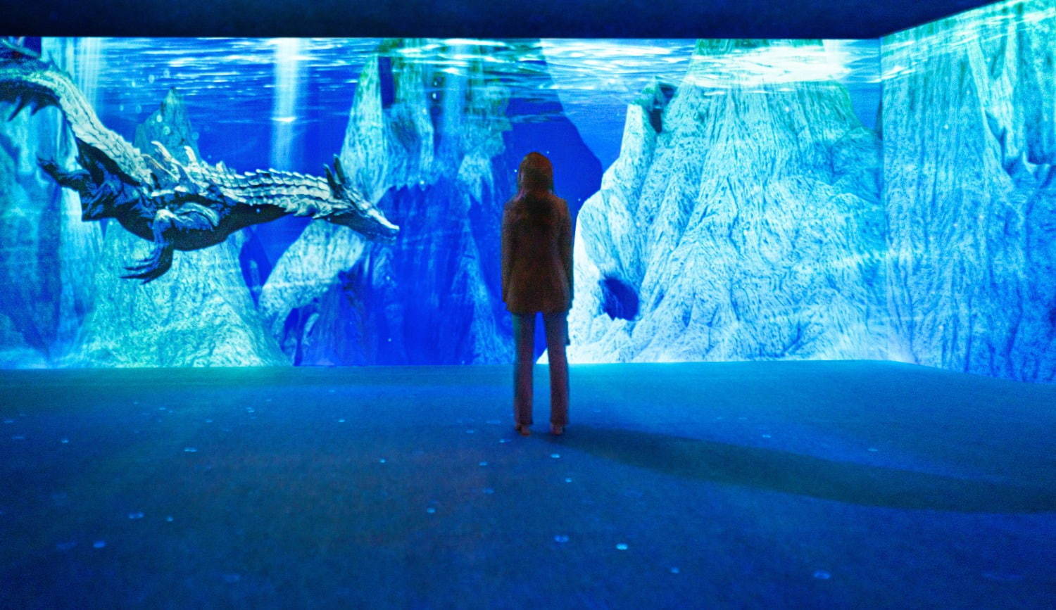 「モンスターハンター15周年展」横浜 アソビルで開催、ネイキッドによる360°の映像体感エリア｜写真6