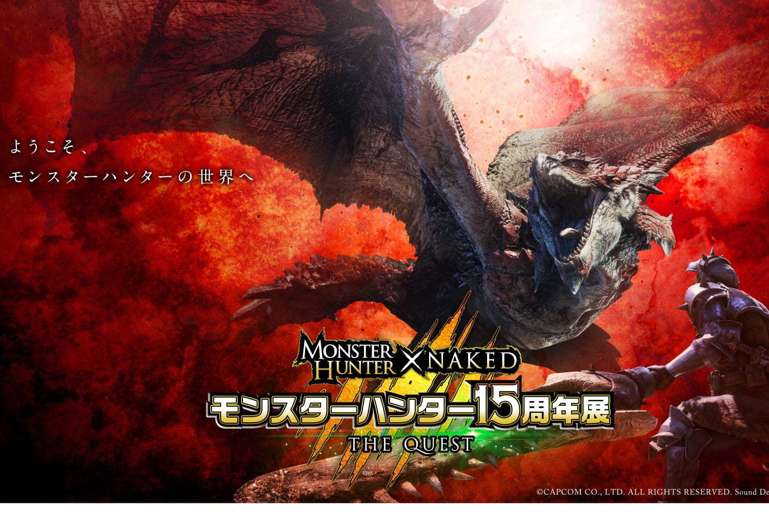 【未使用】モンスターハンターMONSTERHUNTER 15周年半袖 廃盤 19年製 モンスターハンター 15周年 Tシャツ 半袖 歴代