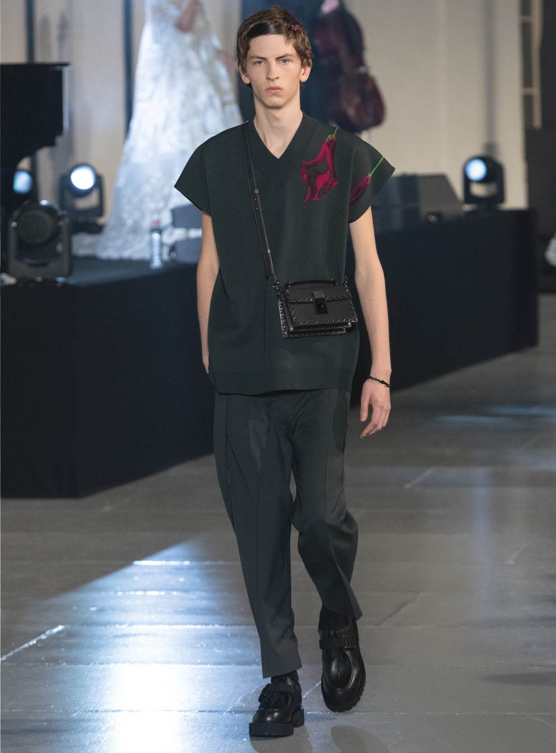 ヴァレンティノ(VALENTINO) 2020-21年秋冬メンズコレクション シルエット - 写真10