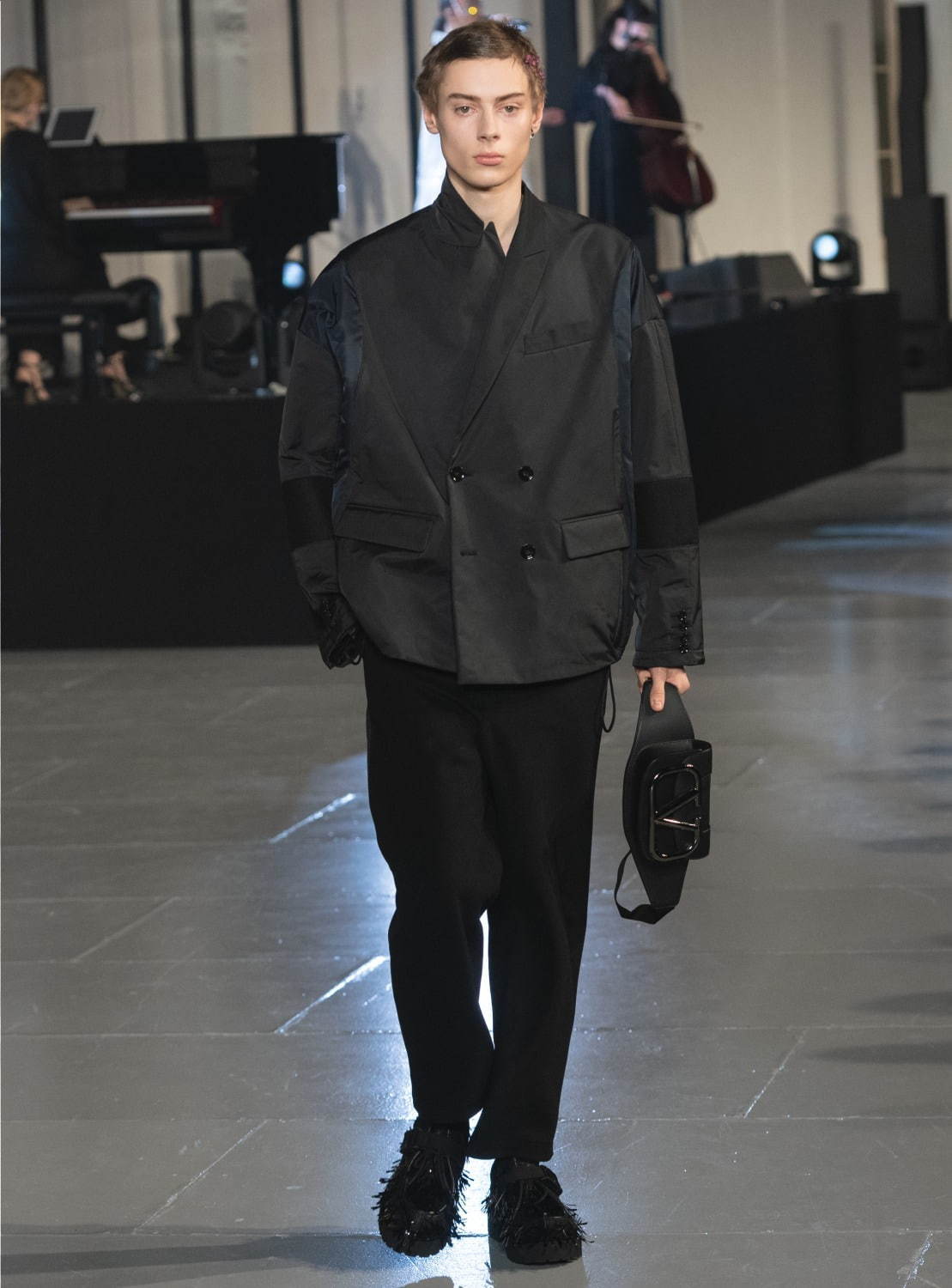 ヴァレンティノ(VALENTINO) 2020-21年秋冬メンズコレクション シルエット - 写真35
