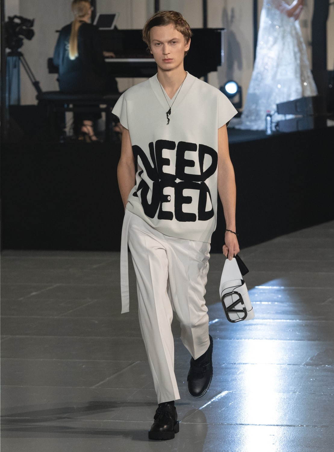 ヴァレンティノ(VALENTINO) 2020-21年秋冬メンズコレクション シルエット - 写真39