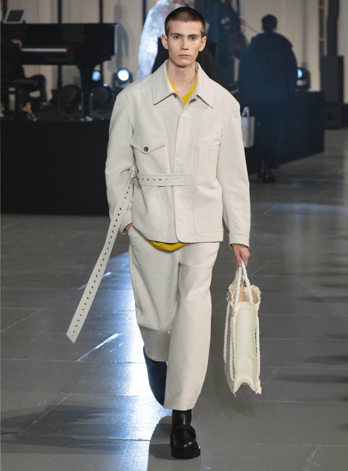 ヴァレンティノ(VALENTINO) 2020-21年秋冬メンズコレクション シルエット - 写真46