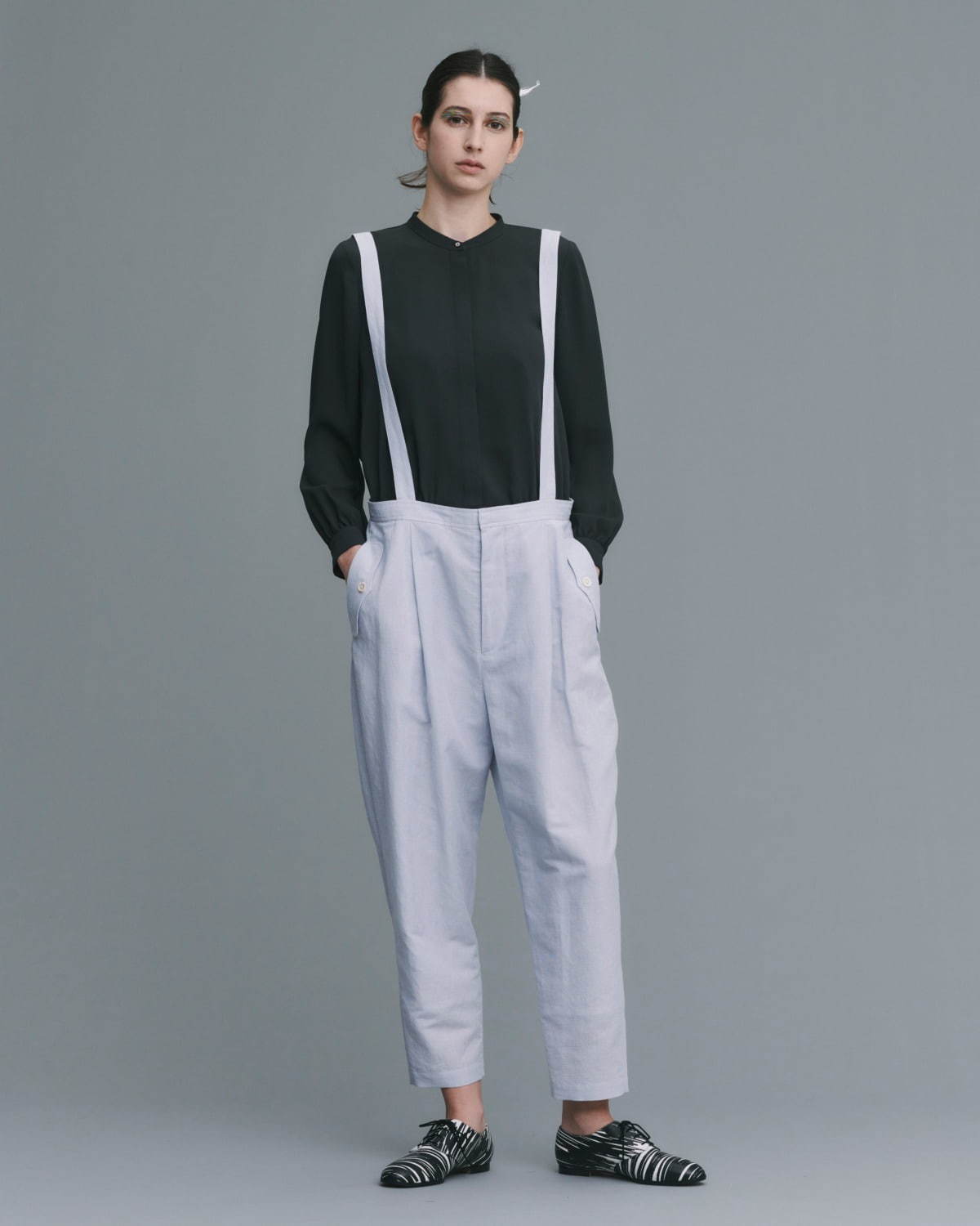 上品コーデはコレで安心！ ミナペルホネンmarch サロペット2020ss サロペット・オーバーオール・オールインワン