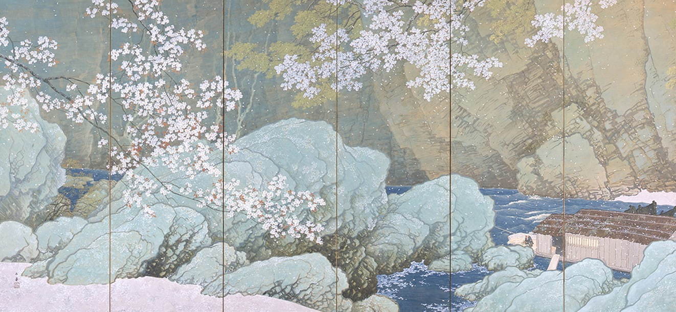 東京国立近代美術館「美術館の春まつり」川合玉堂など“花”を描いた日本画を特集展示 | 写真