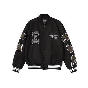 ステューシー\u0026コム デ ギャルソン バーシティジャケット2XL