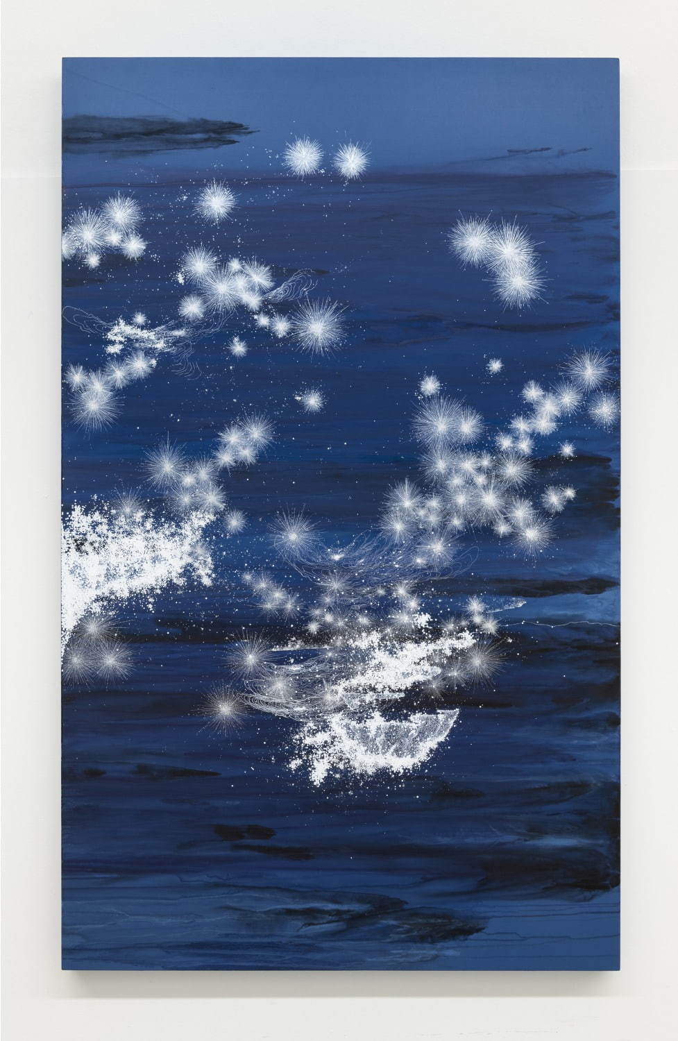 銀座メゾンエルメス フォーラムで展覧会「コズミック・ガーデン」青のグラデーションで表現する宇宙の時空｜写真9