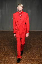 オフ-ホワイト 2020-21年秋冬メンズコレクション - 遊びの仕掛けが満載！ポップテーラード｜写真44