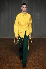 オフ-ホワイト 2020-21年秋冬メンズコレクション - 遊びの仕掛けが満載！ポップテーラード｜写真46