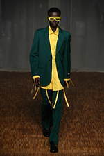 オフ-ホワイト 2020-21年秋冬メンズコレクション - 遊びの仕掛けが満載！ポップテーラード｜写真47